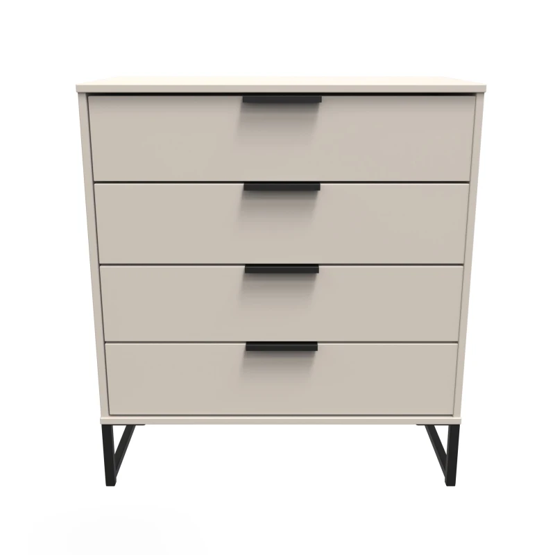 Image of Fuji 4 Drawer Chest In Kashmir Matt (Ready Assembled)