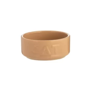 Image of Mason Cash Cane Lettered Cat Bowl 13cm