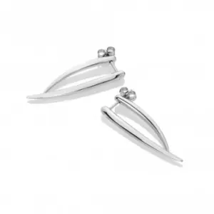 Image of Sterling Silver Reflect Statement Earrings DE715