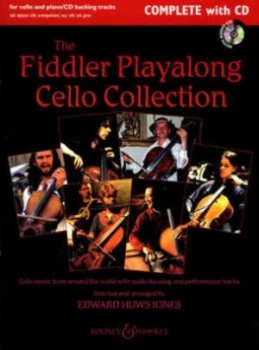 Image of The Fiddler Playalong Cello Collection by Edward Huws Jones and William Bruce Paperback