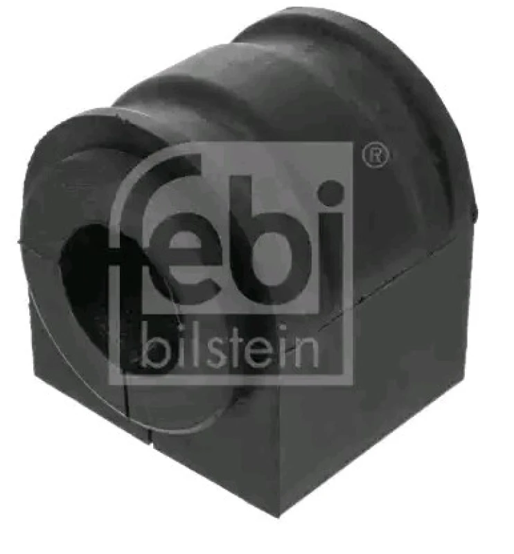 Image of FEBI BILSTEIN 47386 Stabilizer Bushes Rear Axle, Rubber, Rubber Mount Rubber Anti-roll Bar Bush Kit (1334)