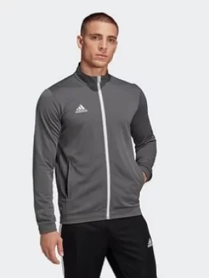 Image of adidas Entrada 22 Track Top, Grey Size XL Men