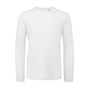 Image of B&C Mens Inspire Long Sleeve Tee (3XL) (White)