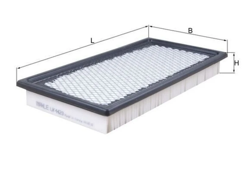 Image of Air filter MAHLE LX 4423