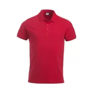 Image of Clique Mens Classic Lincoln Polo Shirt (5XL) (Red)