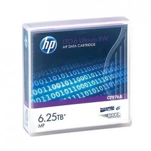 Image of HPE LTO-6 Ultrium RW 6250 GB 1.27 cm