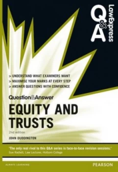 Image of Equity and Trusts by John Duddington Paperback