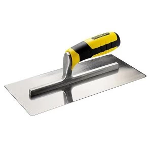 Image of Stanley Tools Stainless Steel Trowel Bi-Material Handle 12.1/2 x 5in