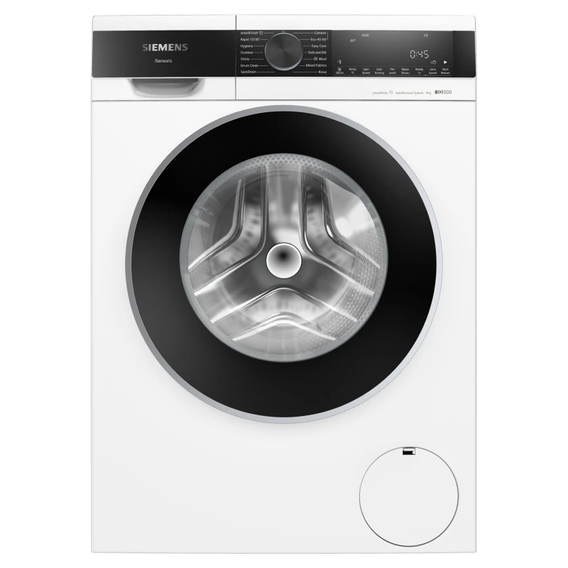 Image of Siemens IQ500 WG46G2Z4GB 9KG Washing Machine with 1600 rpm - White - A Rated