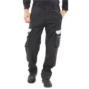 Image of Click Arc Flash Trousers Fire Retardant Navy Blue 28 Ref CARC4N28 Up