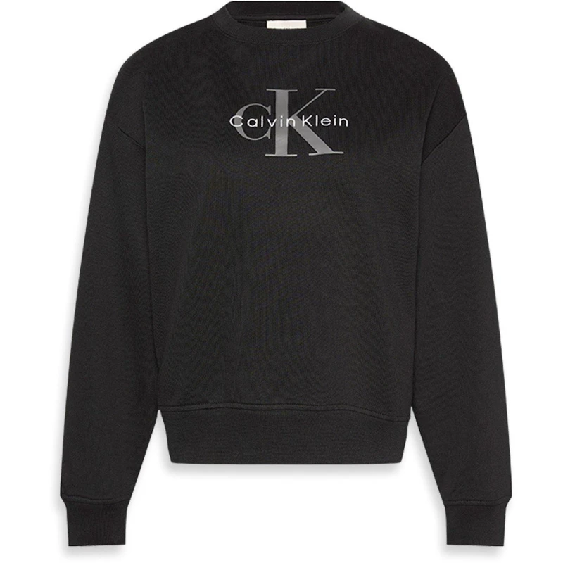 Image of Calvin Klein Jeans Logo Sweatshirt CK Black female 18 (2XL)