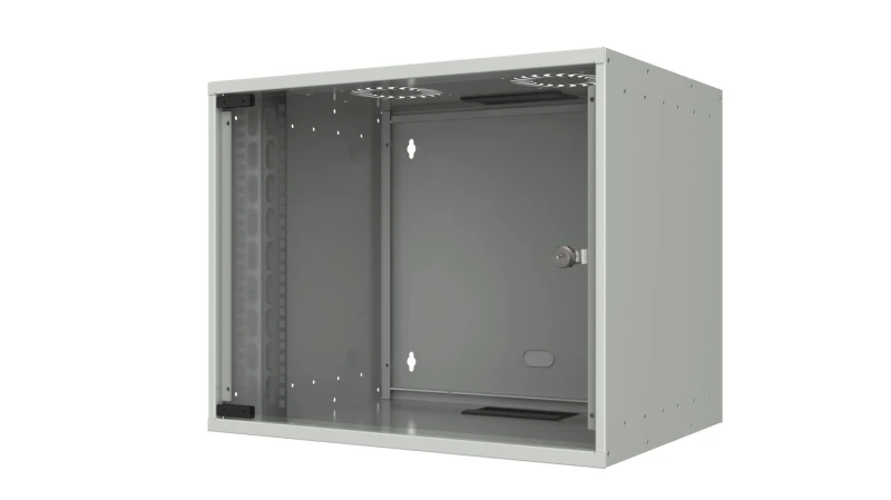 Image of Lanview RUM09U40MNWH rack cabinet 9U Wall mounted rack White