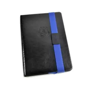 Image of Everton Banded A5 Premium Leather Look Notebook