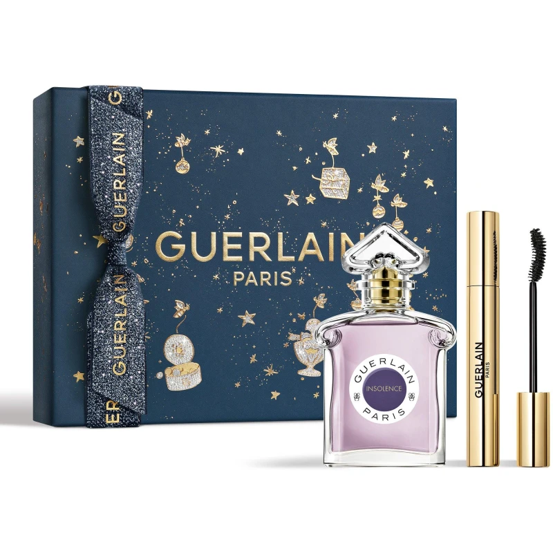 Image of Guerlain Insolence Gift Set 75ml Eau de Parfum + 6g Noir G 24H Intense Volume Curl Mascara
