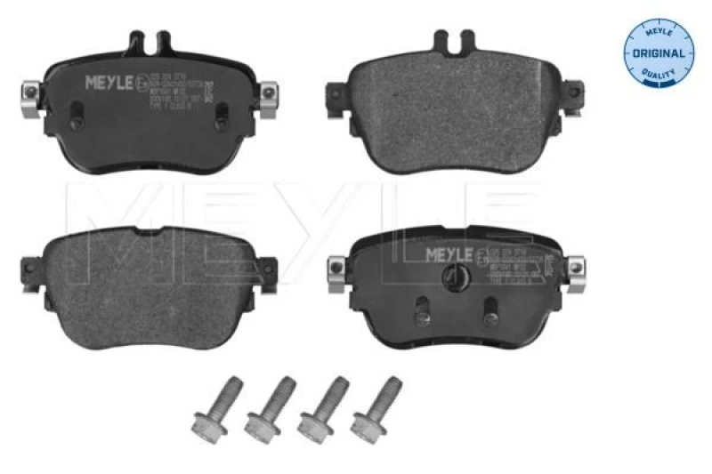 Image of Brake pad set MEYLE 025 224 3716