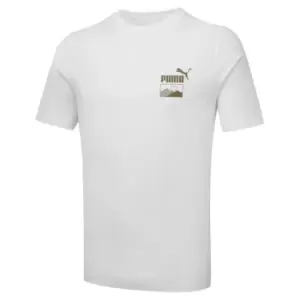 Puma LT Box Tee - White