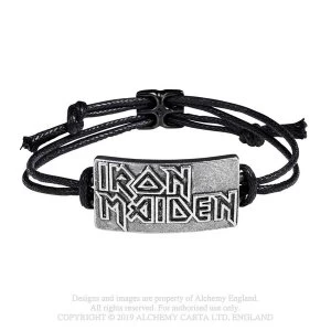 Image of Iron Maiden - Logo Wrist Strap
