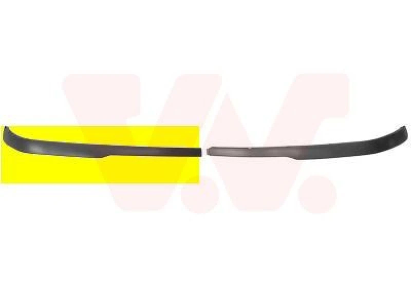 Image of VAN WEZEL Front splitter VAN WEZEL 3742504