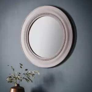 image of Gallery Interiors Neeson Mirror / White