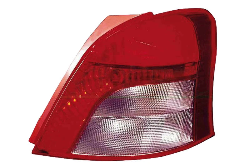 Image of PRASCO TY3254153 Rear light TYC without bulb holder, Right Combination Rearlight (391)