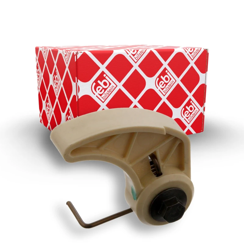 Image of FEBI BILSTEIN Chain Tensioner, oil pump drive 33637 VW,AUDI,SKODA,Golf IV Schragheck (1J1),POLO (9N_)