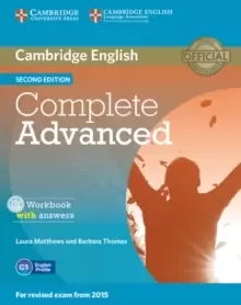 Image of Complete Advanced Workbook with Answers with Audio CD