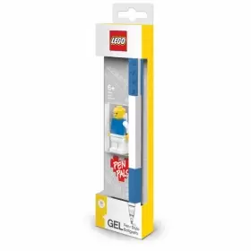 image of Lego 2.0 Gel Pen with Minifigure - Blue