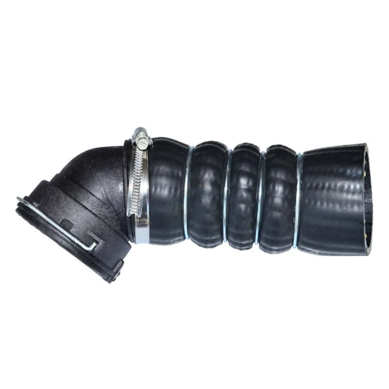 Image of HORTUM 14145 Turbocharger Hose with coupling, Rubber with fabric lining Plastic, Rubber with fabric lining Charger Intake Hose (3314)