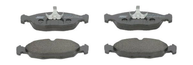 Image of JURID 571924J Brake pad set prepared for wear warning indicator Brake Pad Set,disc brake (402)