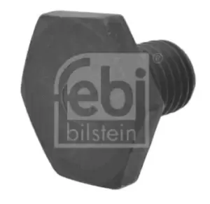 Image of FEBI BILSTEIN Drain Plug OPEL,FORD,PEUGEOT 48908 031129,31129,031129 Oil Drain Plug,Oil Drain Plug, oil pan 1146063,2S6Q6730AA,LR004304,Y40110404