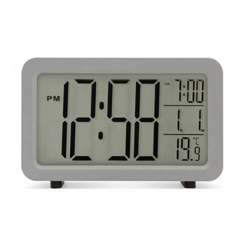 Image of Acctim Harley Pigeon Grey Digital Alarm Clock