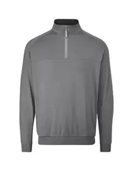 Image of Stuburt Mens Augusta Golf Mid Layer - Grey, Size 2XL, Men