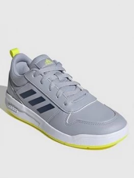 Image of adidas Tensaur Childrens Trainer - Silver, Size 1