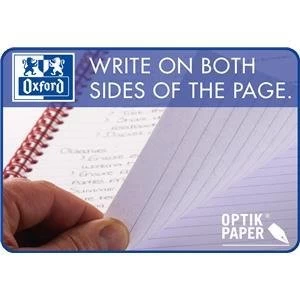 Image of Original Cambridge Notebook Wirebound Punched 2 Holes 90gsm Ruled Margin 160pp A5 Ref 100080200 Pack 5