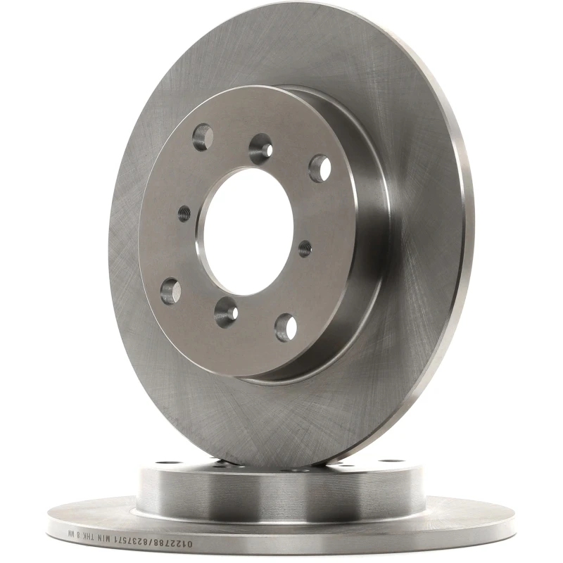 Image of STARK SKBD-0023458 Brake disc Rear Axle, solid, Cast Iron, Uncoated, Untreated, without bolts/screws Cast Iron Brake Disc (82)