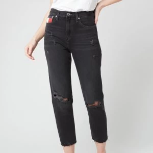 Image of Tommy Jeans Womens Izzy Hr Slim Ankle Jeans - Save SP BK - W26/L30