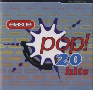 Image of Erasure Pop! 20 Hits 1992 USA CD album 945153-2