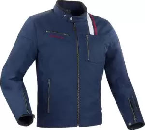 Image of Segura Braddy Motorcycle Textile Jacket, blue, Size S, blue, Size S