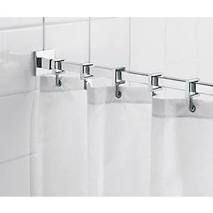 Image of Croydex Luxury Square Shower Curtain Rail