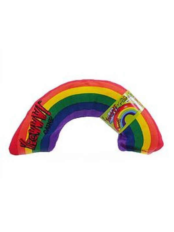 Image of Yeowww Catnip Rainbow Cat Toy, 6"