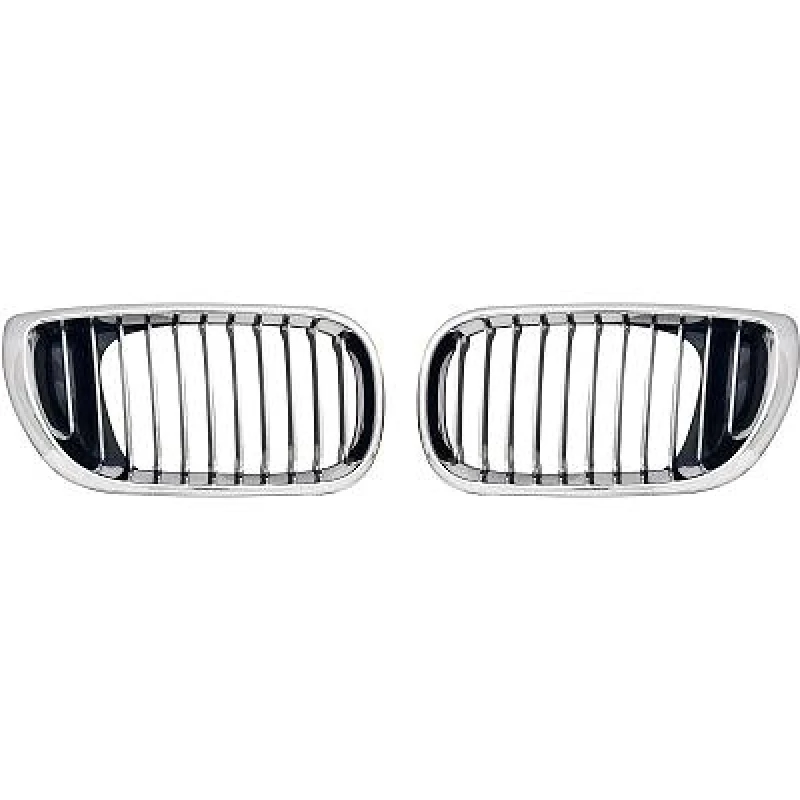 Image of DIEDERICHS 1215140 Radiator Grill HD Tuning both sides, chrome Radiator Grille (472)