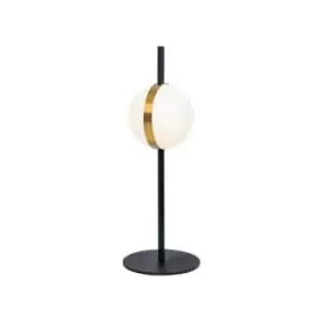Image of Larissa Lighting - Larissa Idalium Table Light 8W Aluminium-Metal Black, Gold