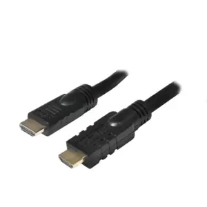 image of LogiLink CHA0025 HDMI cable 25 m HDMI Type A (Standard) Black