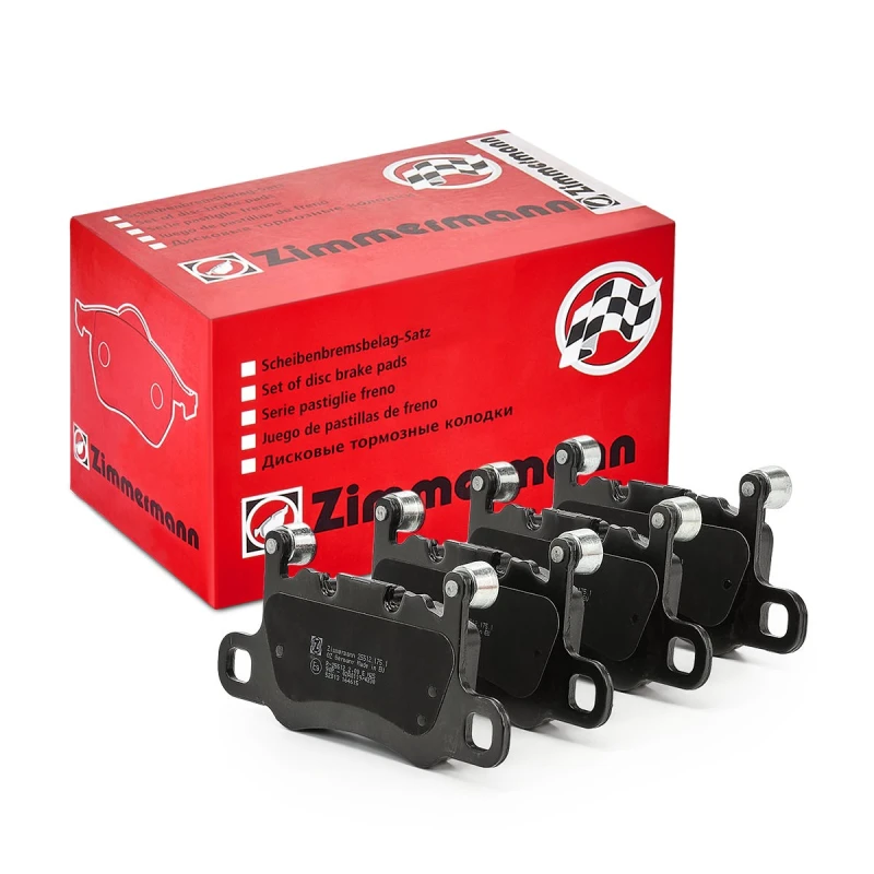 Image of ZIMMERMANN Brake pad set ZIMMERMANN 25512.175.1