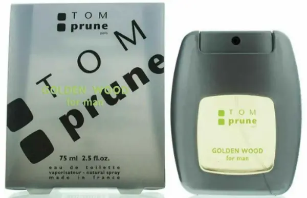 image of Tom Prune Golden Wood Eau de Toilette For Him 75ml