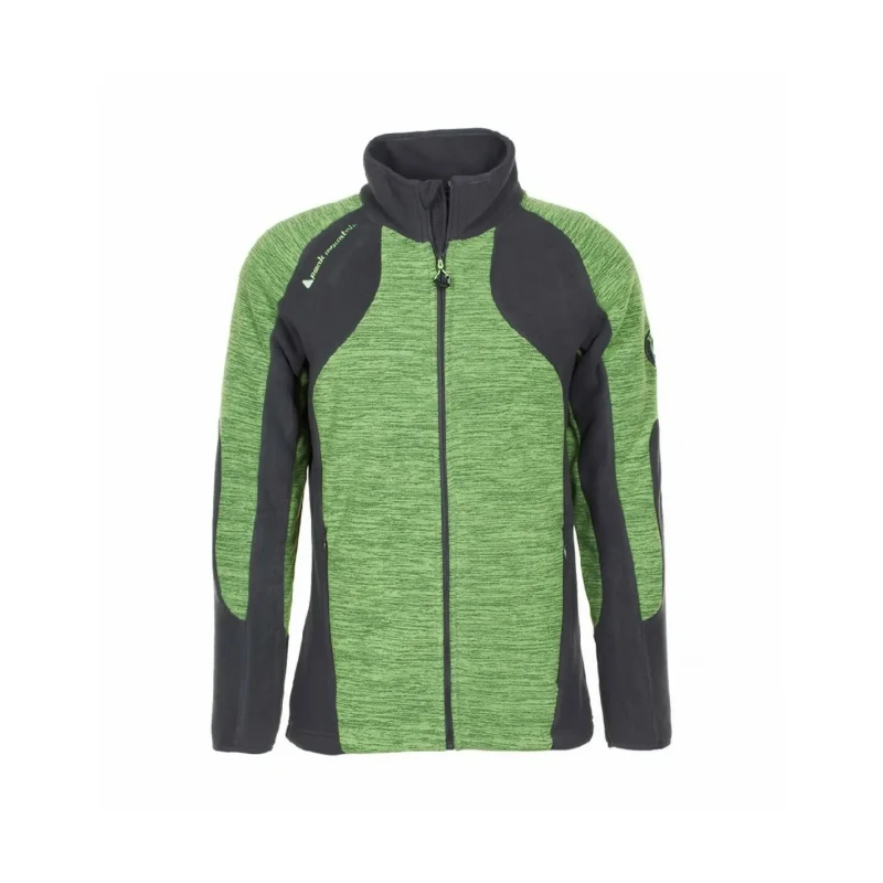 Image of Fleece jacket Peak Mountain Cecut Vert Male 2XL