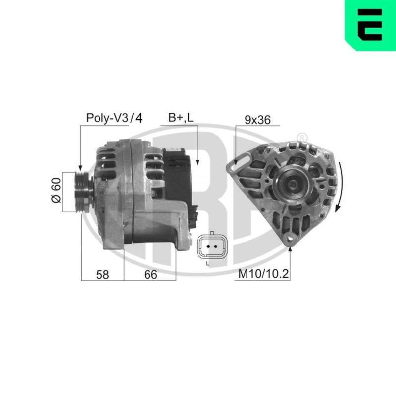 Image of ERA Alternator ERA 210286A