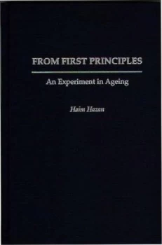 Image of From First Principles by Haim Hazan Hardback