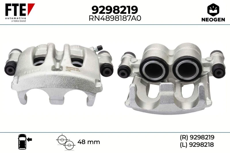 Image of Brake caliper FTE 9298219