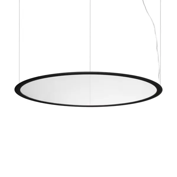 Image of Orbit Integrated LED Pendant Ceiling Light Black 8350Lm 3000K